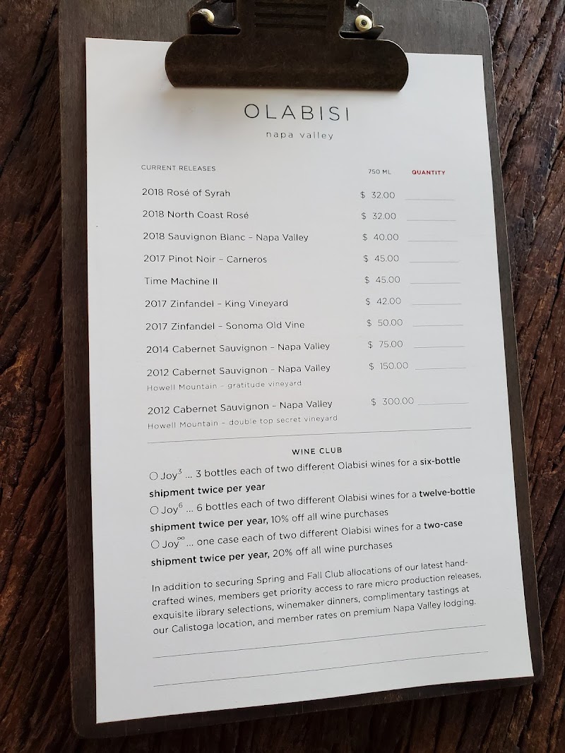 Olabisi - Winery Tasting Room photo 4